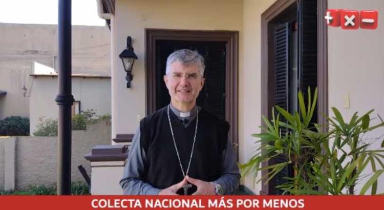 Colecta más x menos: Montini explica el principio pedagógico del lema