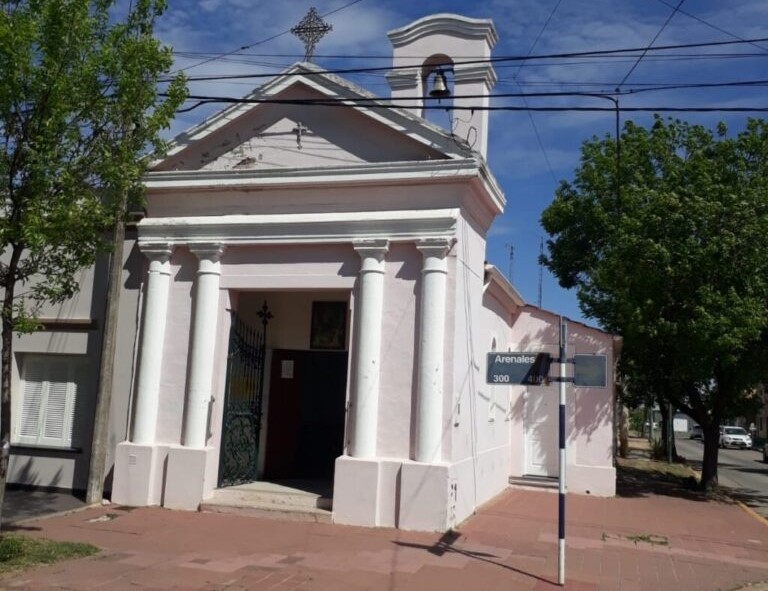 Fiesta patronal en la capilla de Pompeya