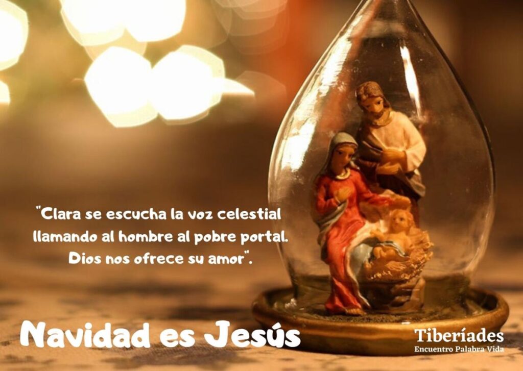 Jesús sigue naciendo en los corazones en Navidad