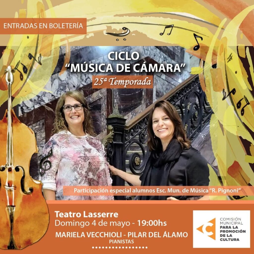 Ciclo «Música de Cámara» en el Centro Ciudad de Rafaela
