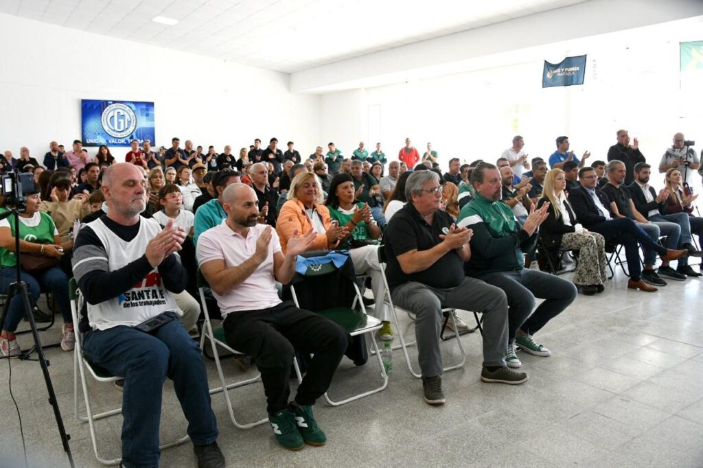 La unidad como bandera: emotivo acto del Día del Trabajador de la CGT Rafaela