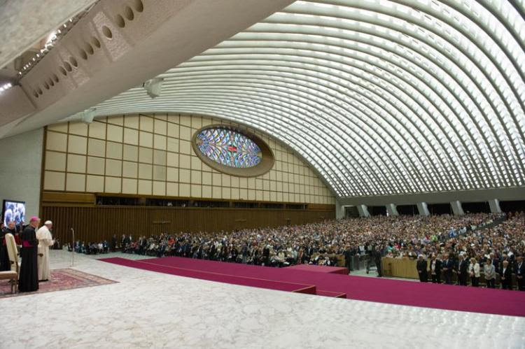 35 millones de personas asistieron a las audiencias del Papa Francisco
