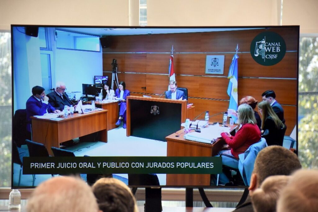 Primer juicio oral y público con jurado popular: hecho histórico en el Poder Judicial de Santa Fe