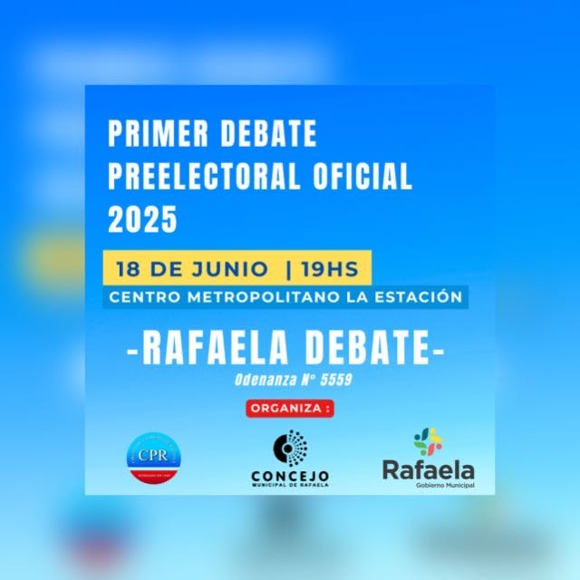 Primer debate oficial de candidatos a concejales en nuestra ciudad