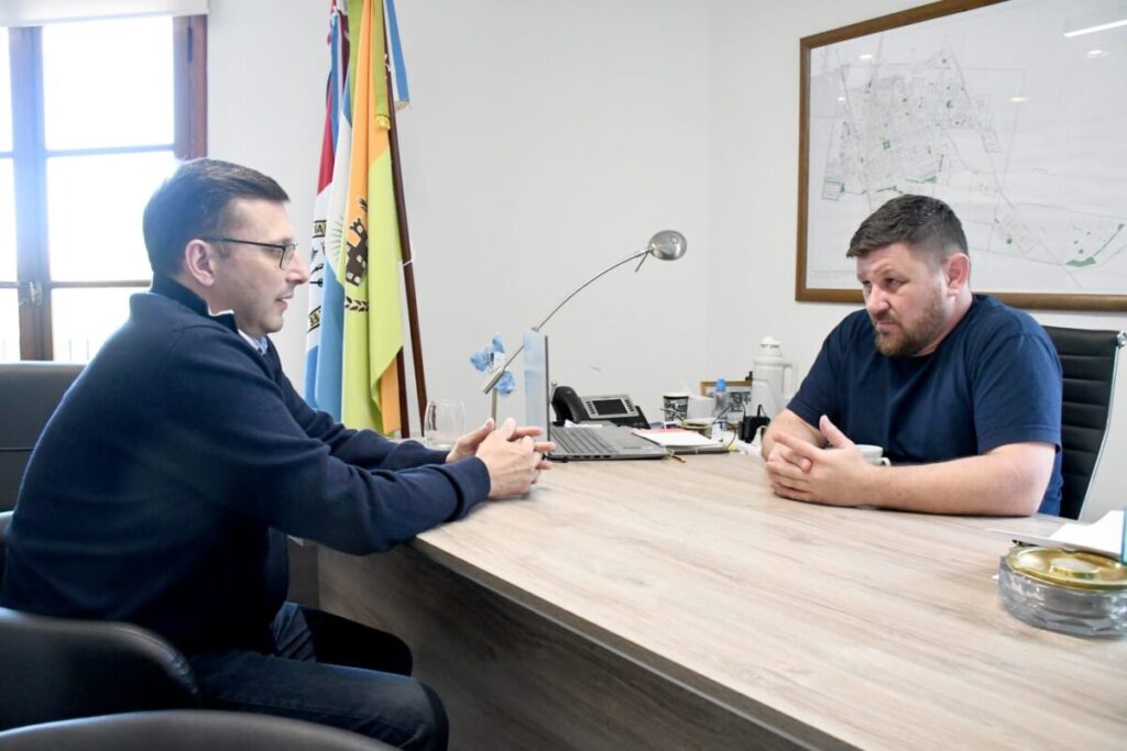 Obra RN 34: el intendente de Sunchales Pinotti se reunió con Mársico