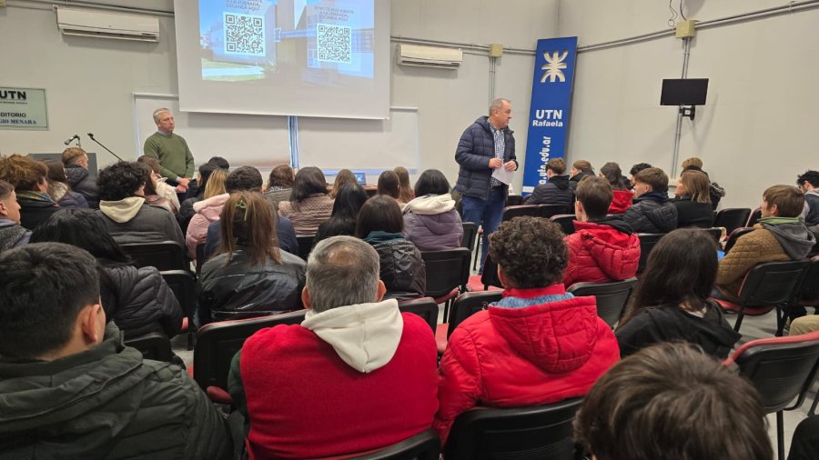 La UTN Rafaela abrió sus puertas a más de 100 futuros estudiantes y sus familias