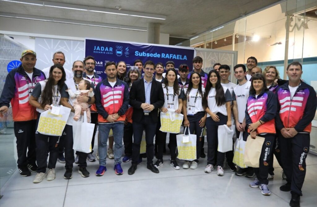 Viotti dio la bienvenida a la delegación santafesina de los JADAR