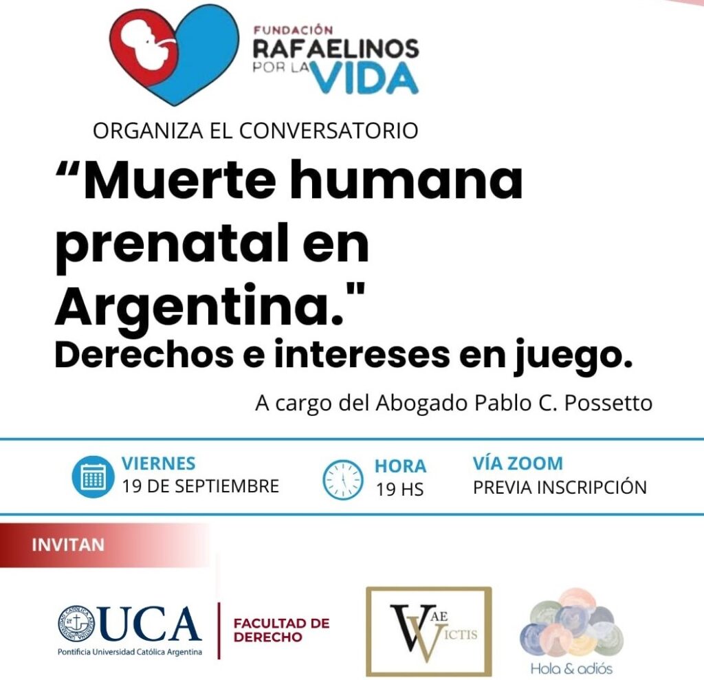 «Muerte humana prenatal en Argentina: derechos e intereses en juego»