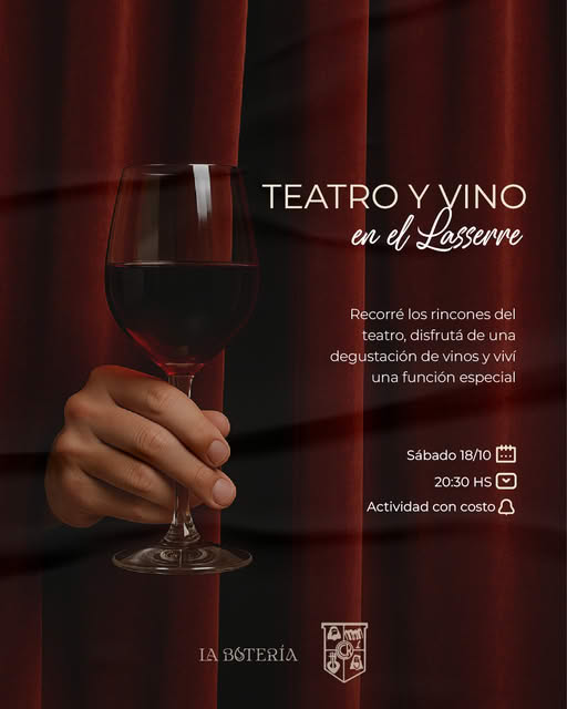Teatro y vino en el Lasserre con una  experiencia inmersiva