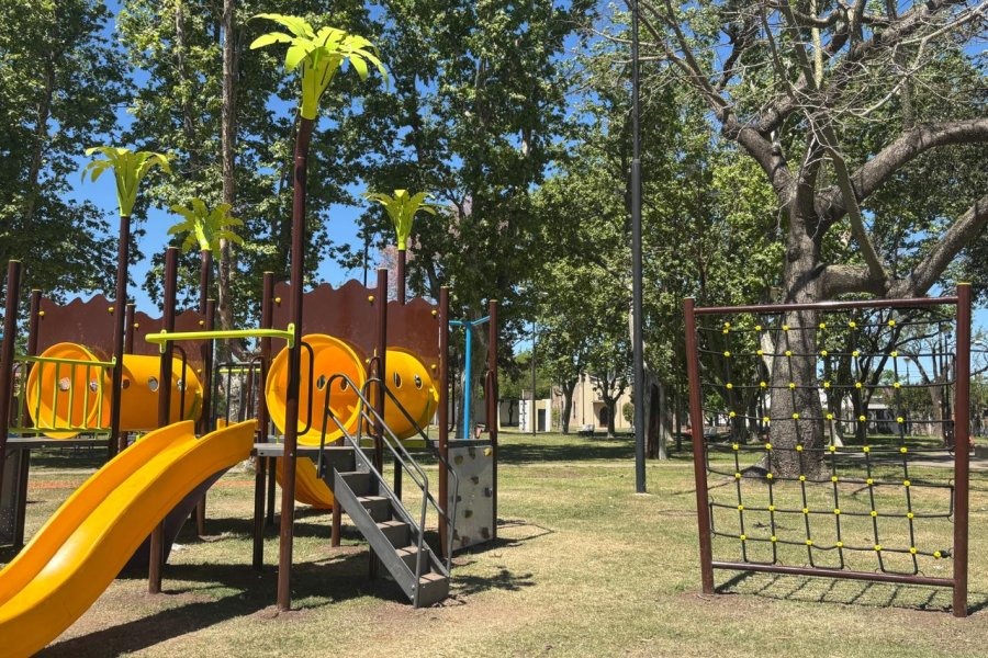 Se cumplen 80 años de la plaza Colón del barrio Villa Dominga