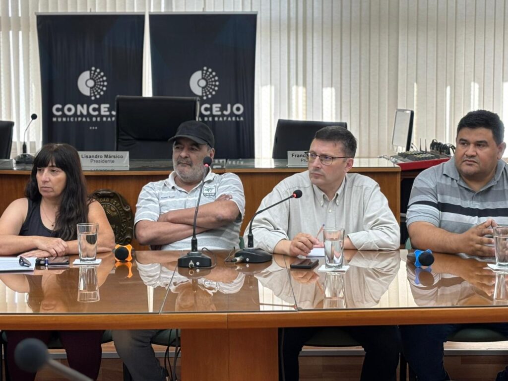 Trataron cambios en las aplicaciones de transporte de pasajeros en Rafaela