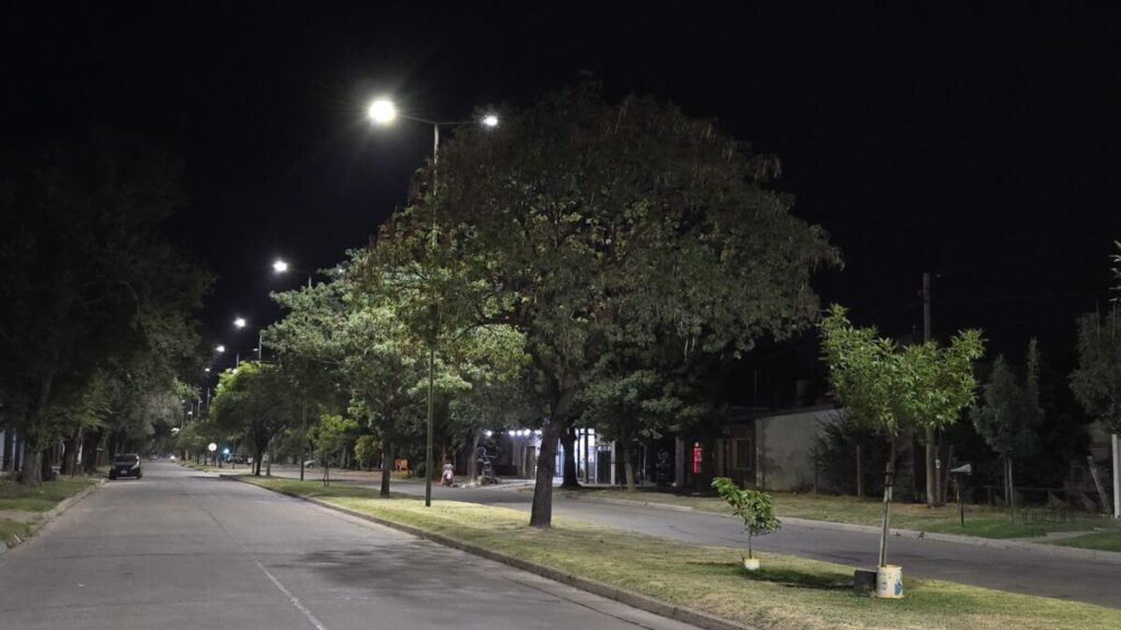 El 40% del alumbrado público de Rafaela ya es LED