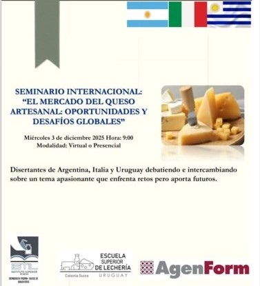 Seminario internacional sobre “el mercado del queso artesanal”