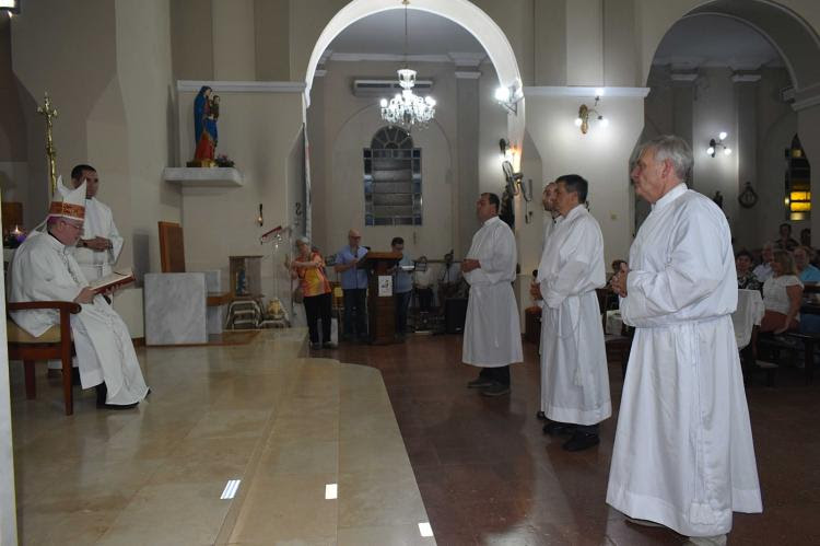 La diócesis de Rafaela cuenta con tres nuevos diáconos permanentes