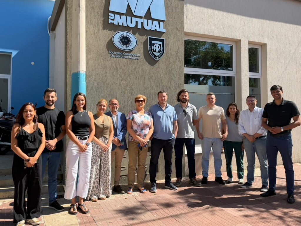 Luego del ascenso, los concejales visitaron Atlético de Rafaela