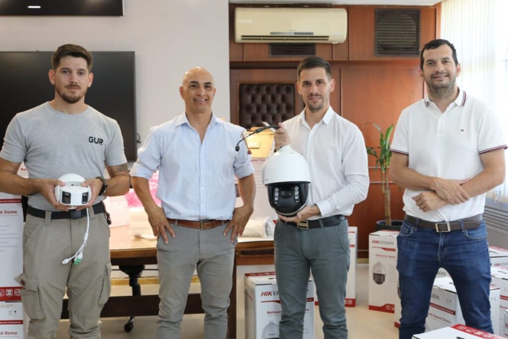 Rafaela incorpora nuevas cámaras y superará las 500 unidades en su sistema de monitoreo