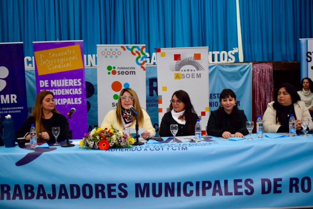 El SEOM participó del primer encuentro interregional sindical de mujeres y disidencias municipales