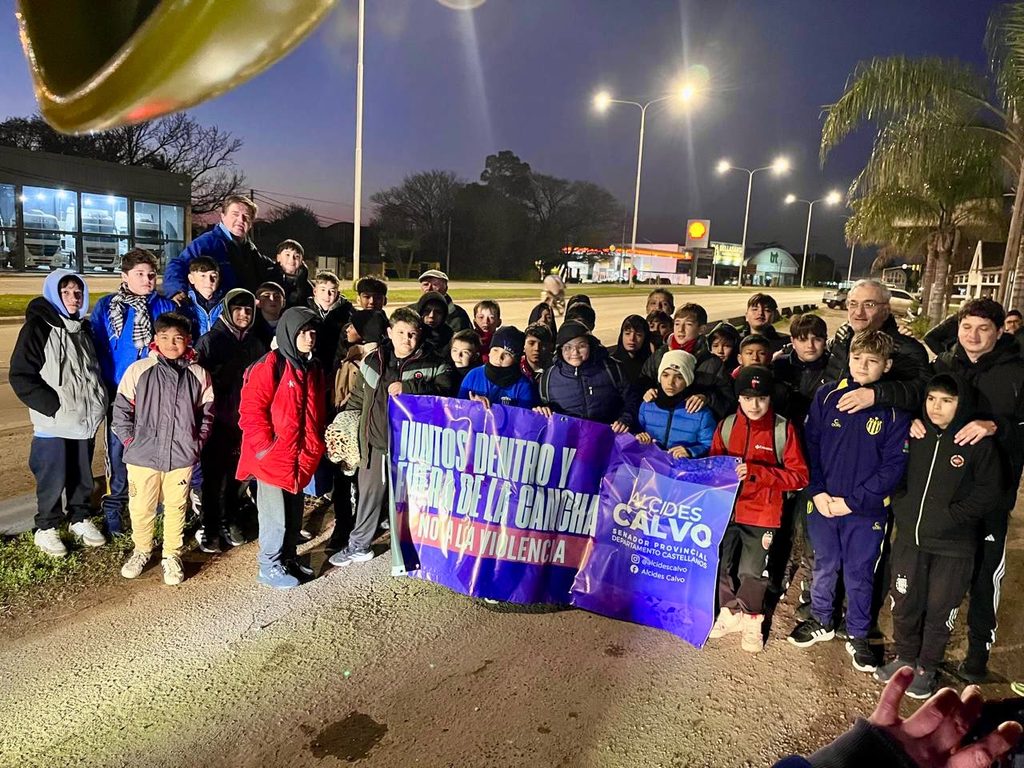 Viaje educativo con jugadores de la categoría 2014 que participaron en la copa departamento Castellanos 2026