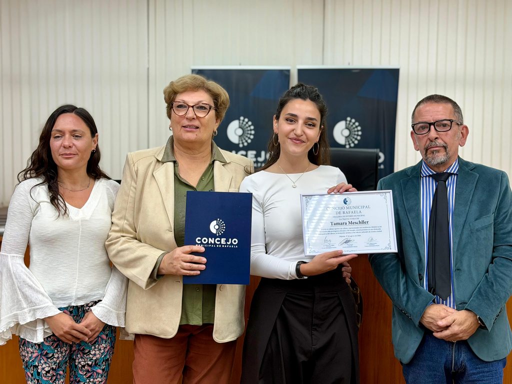 Declararon de interés municipal la trayectoria de la artista Tamara Meschller