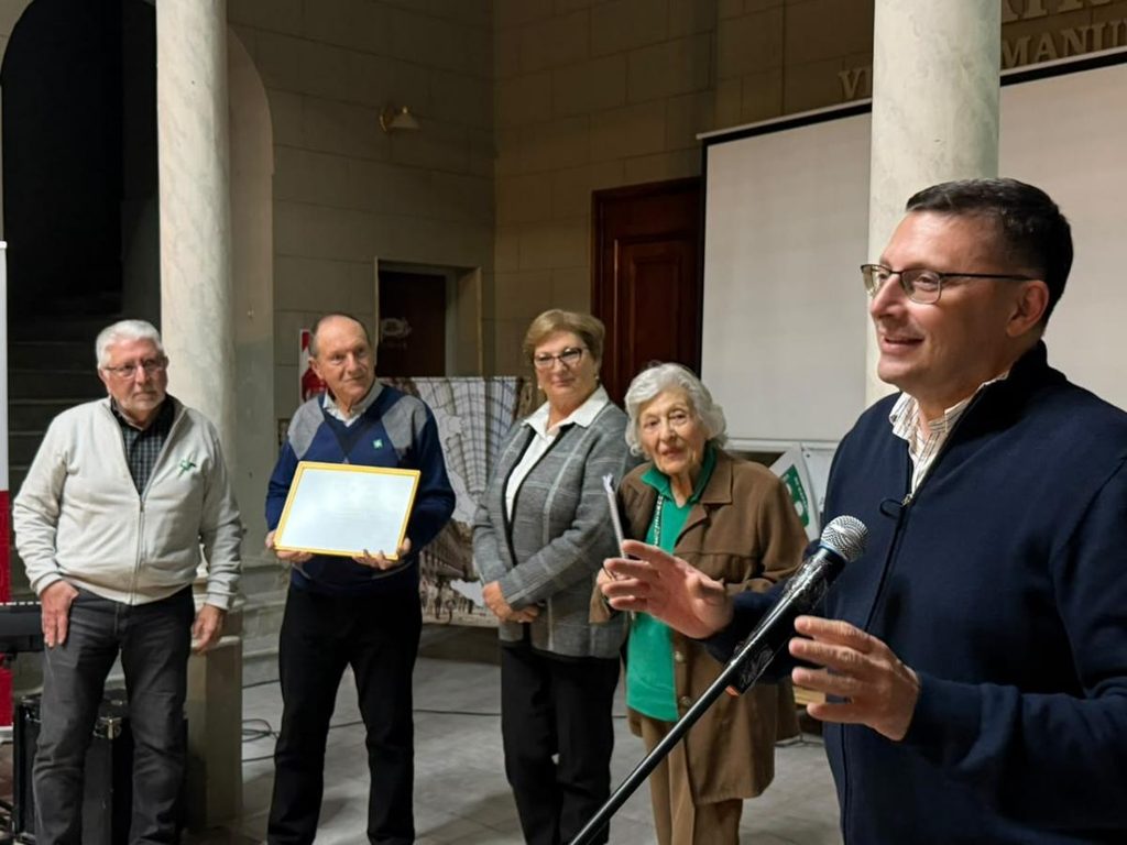 La Asociación Lombarda de Rafaela celebró sus 25 años de vida