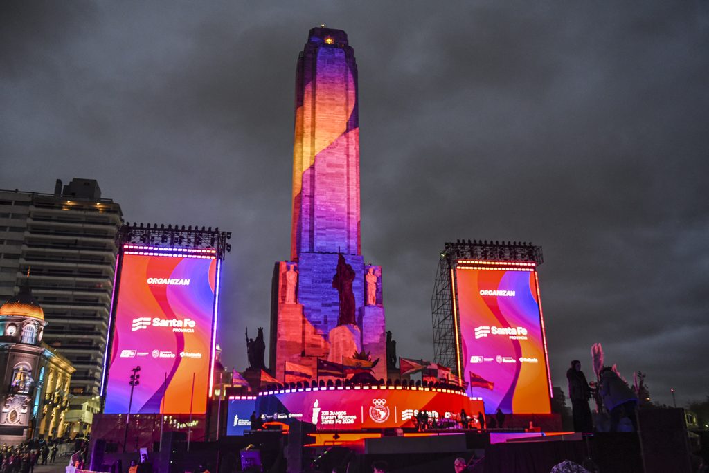 Santa Fe abrió los Juegos Suramericanos con una gran fiesta de música y deporte