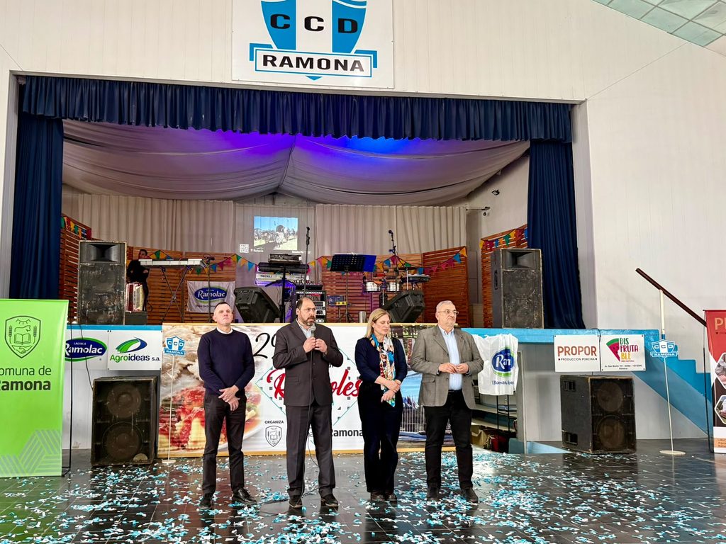 En Ramona se realizó la 29 edición de la fiesta provincial de los ravioles