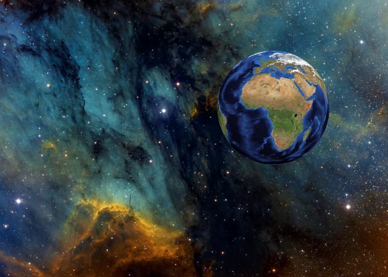Convivir en la Tierra, atrayendo el espacio celeste