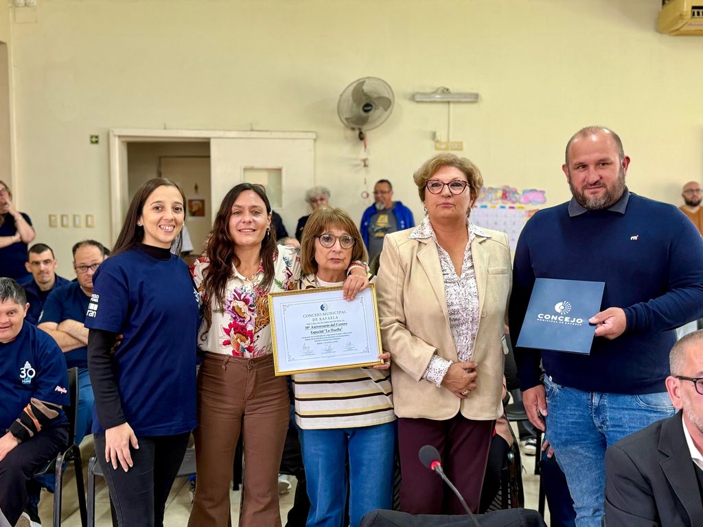 Declararon de interés municipal el 30º aniversario del Centro Especial “La Huella”