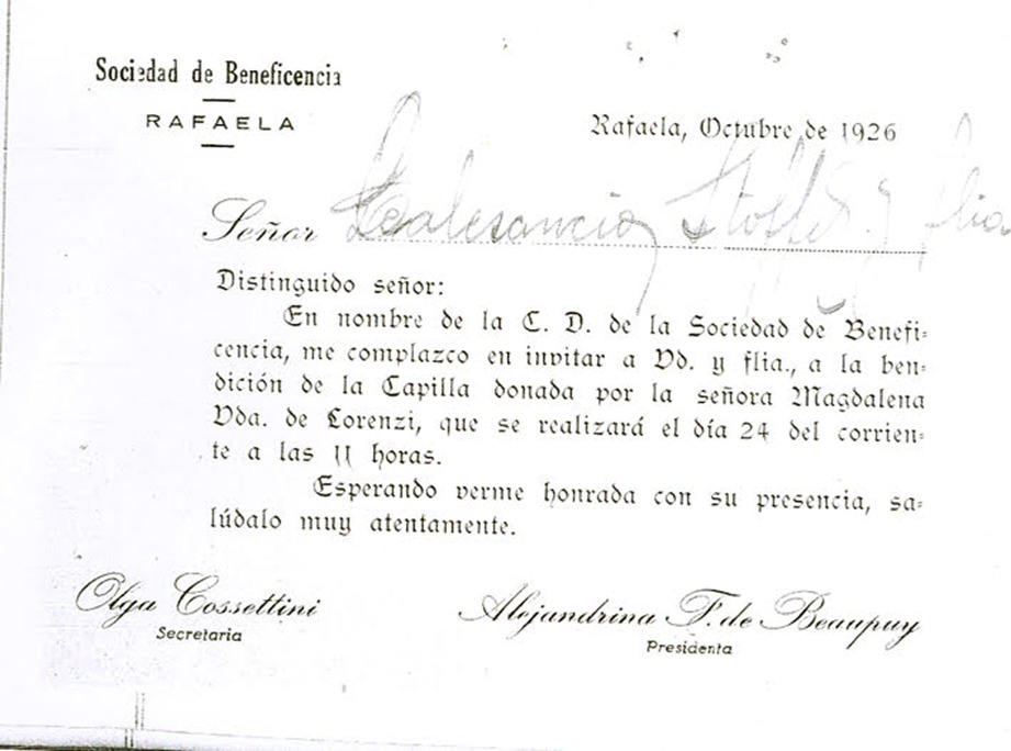 La capilla del Hospital celebra su primer centenario de vida