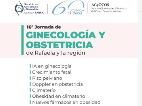 Jornada de ginecología y obstetricia de Rafaela y la región